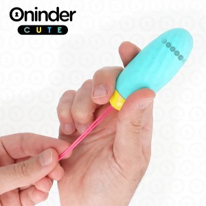 ONINDER CUTE - ÅUF VIBRO-ROTATIF EN SILICONE AVEC PIERRE PRÃCIEUSE - APPLICATION GRATUITE DANS LE MONDE ENTIER